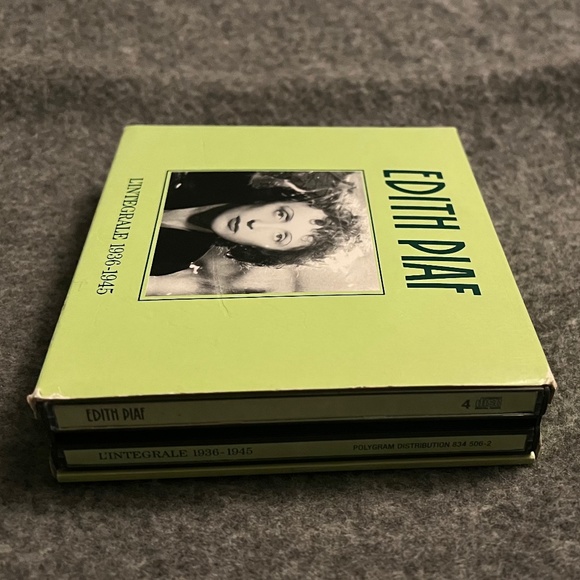 EDITH PIAF L'Integrale 1936-1945 [Box] (CD, Oct-1988, 4 Discs, Verve) - Picture 4 of 7